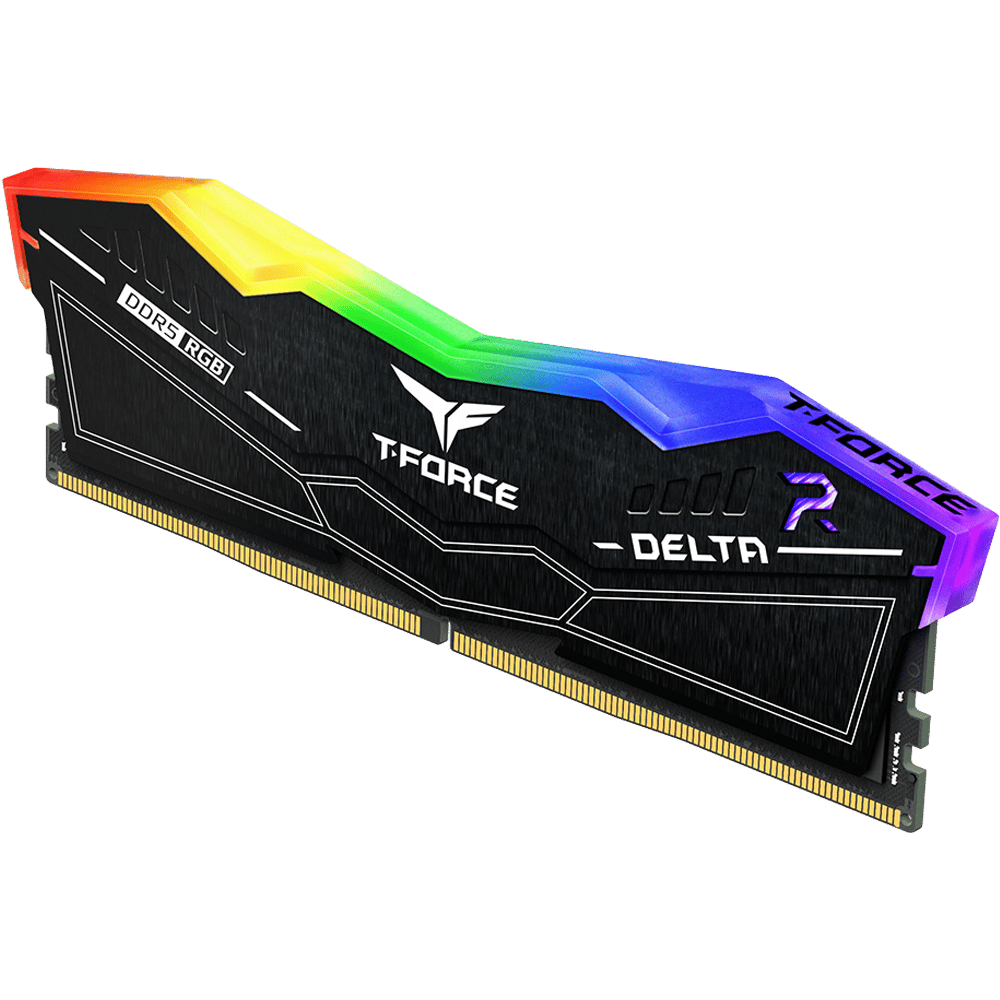 Team T-Force Delta RGB 32GB Kit (2 x 16GB), DDR5, 6400MHz, CL32